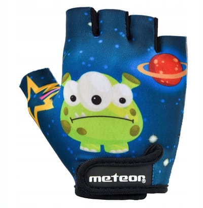 Meteor Kids M Cosmic - Fietshandschoenen - Kindermaten, Comfortabel, Ademend