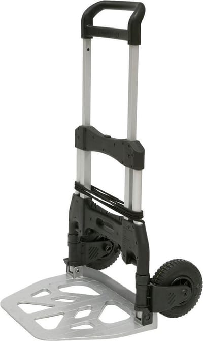 MATA trap/-steekwagen, alu, (hxbxd) 130x59x14.8cm