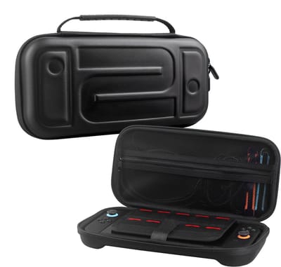 opbergtas - draagbare koffer - draagtas - compatibel met Nintendo Switch 2-consoleopslag - beschermhoes - opbergtas met grote capaciteit - geschikt voor console en accessoires - zwart