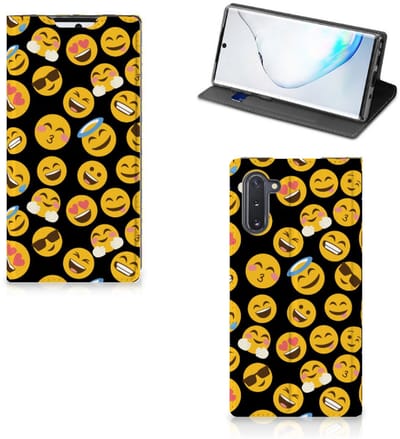 Samsung Galaxy Note 10 Hoesje met Magneet Emoji