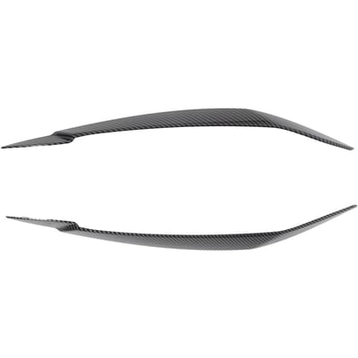 1 Paar Koplamp Wenkbrauw Links Rechts Kleurvast Voor Koplamp Ooglid Trim voor X5 E70 2008 tot 2013 gray