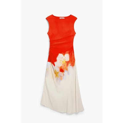 Desigual Rosso Viscosa Damesjurk
