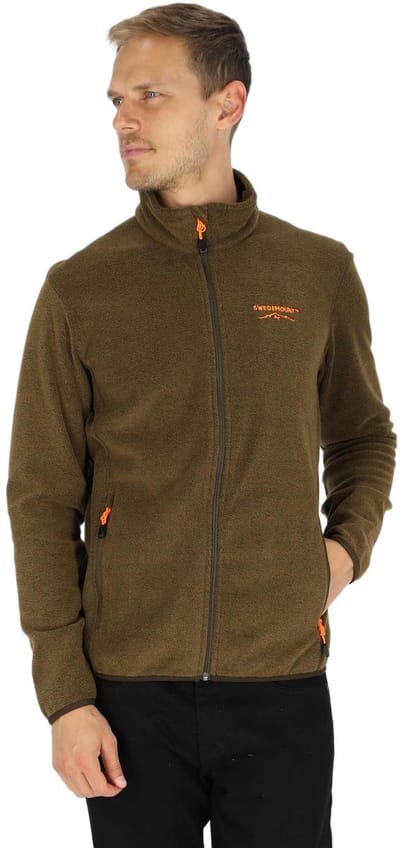 Swedemount Tromsö Fleece FL LS FZ – Heren wandeljas – Maat 2XL