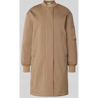 Regular fit parka met collegekraag