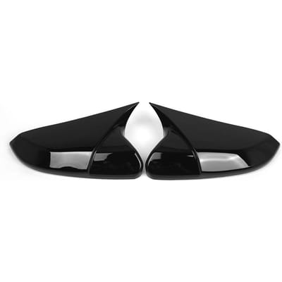 2 stuks Zijspiegelkap Deurspiegelkap Vervanging voor Honda Civic 10e 20162021 zwart