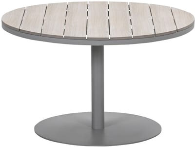 Garden Impressions Algarve lounge dining tafel Ø112xH68 cm - taupe