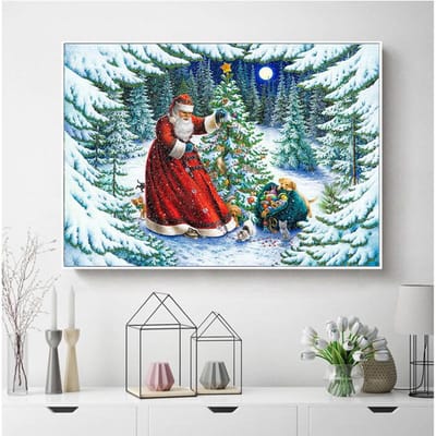 DIY 5D Diamant Schilderen Kruissteek Diamant Borduren Volledige Ronde Boor Steentjes Home Decor Full Square 20X30CM