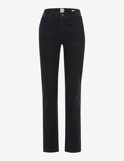 Smalle broek van mix van katoen en lyocell model 'CAROLA'