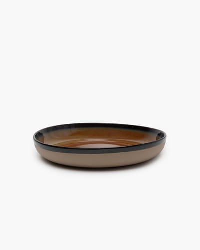 Serax - Sergio Herman Surface - Serveerschaal M - Roestbruin - H 5,5cm - 32 Ø