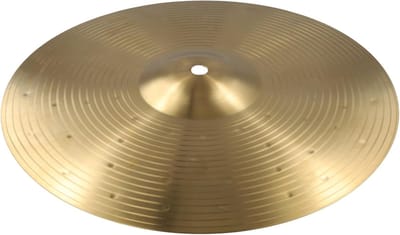 Metalen Bekken - Crash Bekken - Muziek Maken - Duurzaam Koper - 12 Inch - Goud