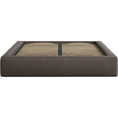 Bedframe met opbergvak Simon 140x200 bouclé | Micadoni