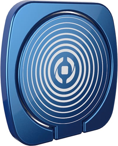 Universele Smartphonehouder Loop, Blauw - Aluminium - Celly