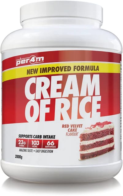 Per4m - Cream of Rice - Red Velvet - Weight Gainer - Mass Gainer - COR - Shake - Fitness - Krachttraining - Gym