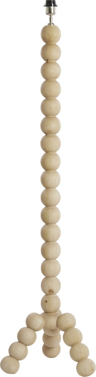 Light & Living Vloerlamp Veglio Mangohout, 130cm - Naturel (excl. kap)