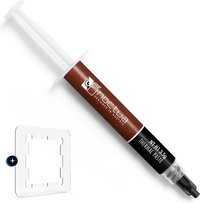Noctua NT-H1 AM5 Edition + Thermal paste guard - Thermische pasta 3.5g - 2,49 g/cm³ - grijs