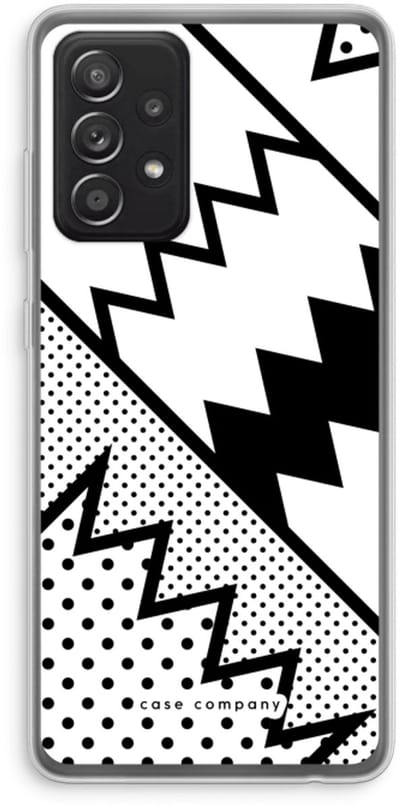 Case Company® - Hoesje geschikt voor Samsung Galaxy A52s 5G hoesje - Pop Art #5 - Soft Cover Telefoonhoesje - Bescherming aan alle Kanten en Schermrand