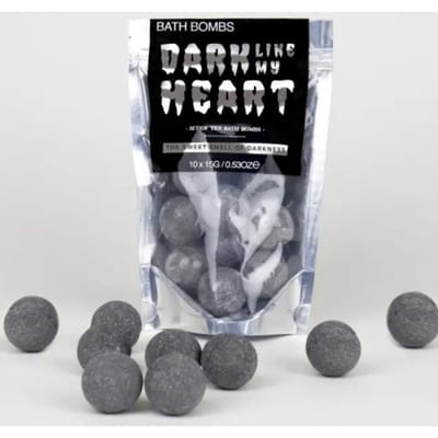 Gift republic bruisballen - dark like my heart