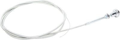 Choke kabel - Carburateur kabel - Motoronderhoud - Roestvrij staal - 15 meter - Zilver