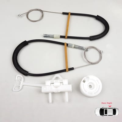 BWR5292 Reparatieset raammechanisme achterdeur rechts voor Fiat Linea 323 110 2007-2018 51898678