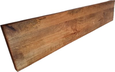 Hoexs - Wandplank Mangohout - 70x19cm - Muurplank - Boekenplank - Loft - Landelijk - Mango - Decoratie