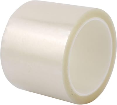 Zelfklevende Tape - Polyester Tape - Elektrische Isolatie - Vlamvertragend - 80 mm x 50 m - Transparant