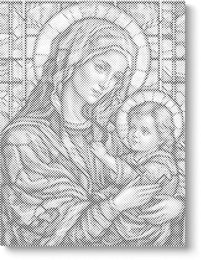 Maria | Dot painting | 30x40cm | Dot painting | Oh My Dotz | Dots stippen | Diamond painting & Schilderen op nummer alternatief | Happy hobby