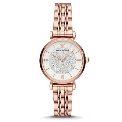 Emporio Armani Horloge AR11244 Brons