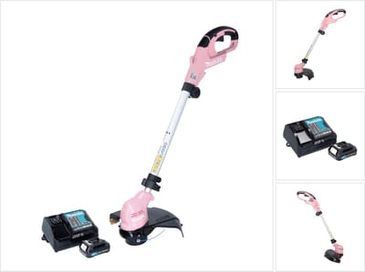 Makita UR100DSAP 12 Volt kantenmaaier - Rose trimmer 230 - 260 mm + 1x accu 2,0 Ah + acculader