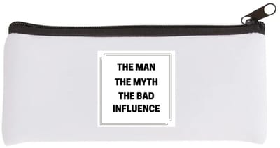Akyol - the man, the myth, the bad influence Etui - Vader - papa - collega - grappige tekst - 20 bij 9 cm