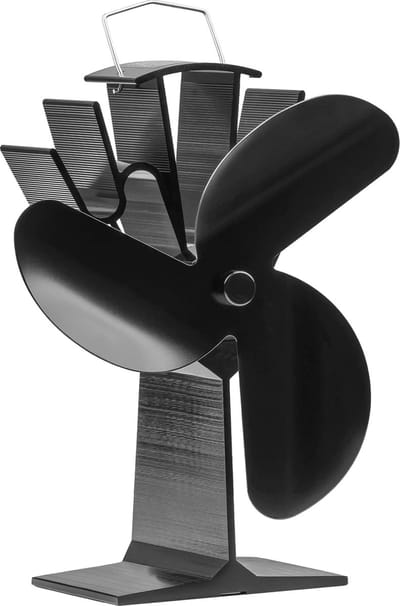 Kachelventilator Voor Houtkachel - Kachelventilator - Houtkachel Ventilator - Haardventilator - Kachel Accessoires - Must Have Om Energie Te Besparen