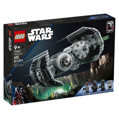 LEGO Star Wars TIE Bomber, Starfighter Modelbouwset met Darth Vader en Gonk Droid - 75347