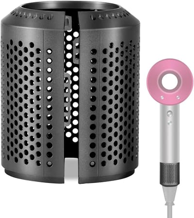Stofwerende Filterkap / Open Filter Geschikt voor Dyson Haardroger HD03 / HD08 - Reparatieaccessoires voor Dyson-Grijs-Belle's product