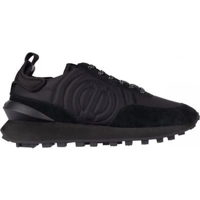 Iceberg opvallende Italiaanse sneakers nieuw volledig zwart - Maat: 43 black