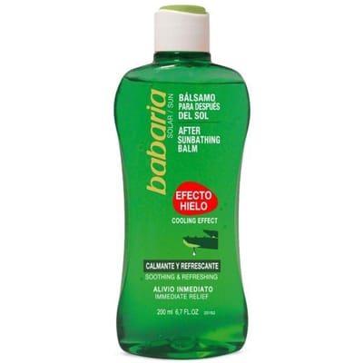 After Sun - Babaria - Effet Glaçon - Aloe Vera - 200 ml - Unisexe