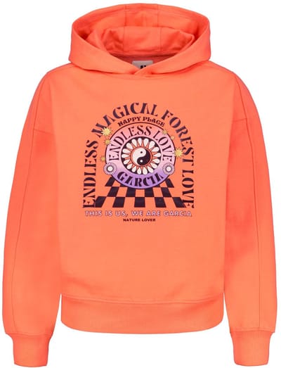 GARCIA Meisjes Sweater Oranje - Maat 152/158