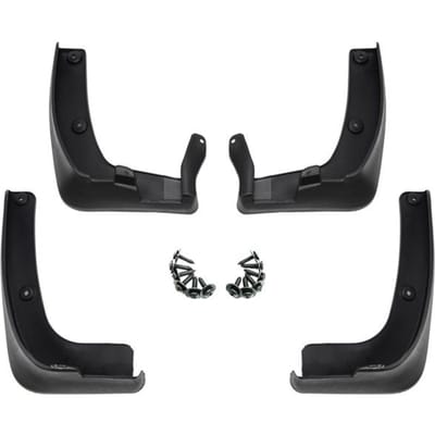 Spatlappen - NORM - Kia Sorento 2014-2020 - 4 stuks - Duurzaam - Perfecte pasvorm zwart