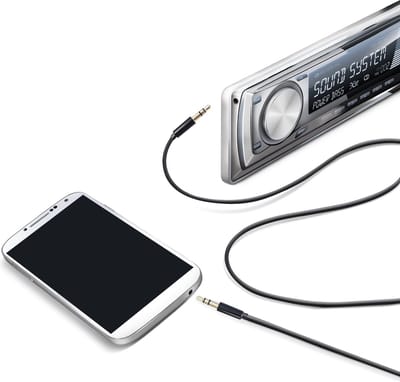 Stereo Audio Kabel man/man, 3,5 mm - Celly