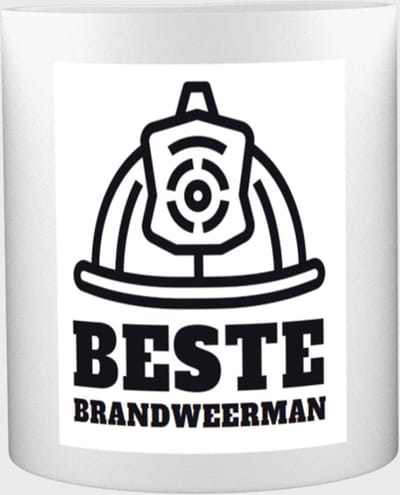 Beste brandweerman Mok met opdruk - beste brandweerman - collega - cadeau - 350 ML inhoud