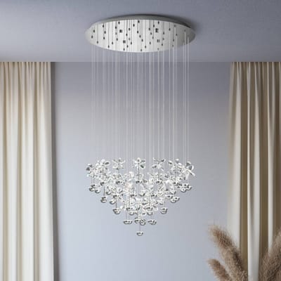 EGLO Stars of Light LED hanglamp Pianopoli chroom 78x110 cm