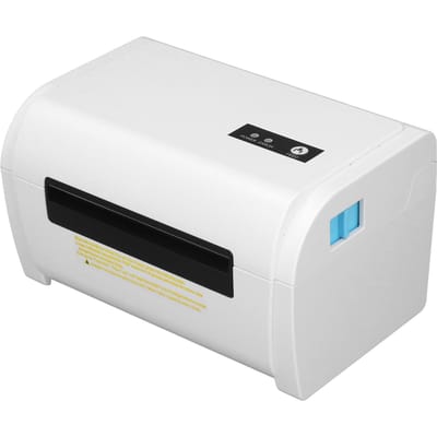 Imprimante d'étiquettes thermiques 100x150mm USB Bluetooth Créateur d'étiquettes d'expédition white