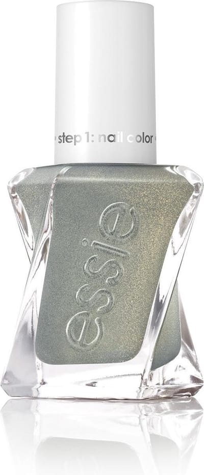 Essie Gel Couture 487 spellbound - Enchanted 2018 - Groene Nagellak met Gellook