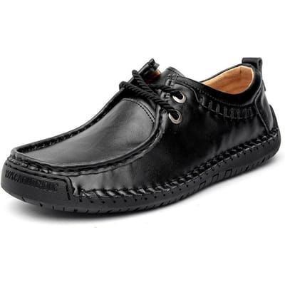 Grote Maten Lente en Herfst Heren Casual Leren Schoenen Trendy Lage Top Zachte Zool Rijschoenen Pumps Echt Leer Herenschoenen 48