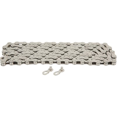 Chaîne de VTT 8 vitesses pour vélo de route pliable 6, 7, 8, 18, 21, 24 vitesses, 116 maillons beige