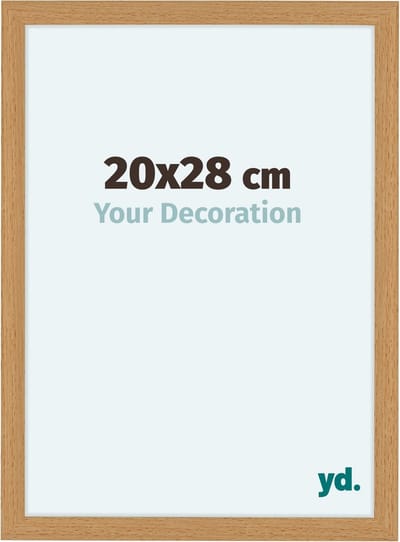 Your Decoration - Fotolijst 20x28 cm - MDF - Beuken - Como