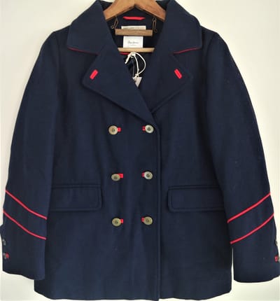 Winterjas Pepe Jeans Jana Jr - Donker Blauw - Maat 152