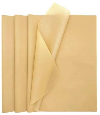 60 Stuks Khaki Inpak Tissue Papier voor Verpakking en Knutselen | 50x70 cm Roze Vellen voor Verjaardagen, Bruiloften en Feestdecoratie