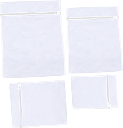 Mesh Waszakken Set - Kleding Wasnetten - Kleding Beschermen - Fijnmazig Ontwerp - 60x60CM - Grijs