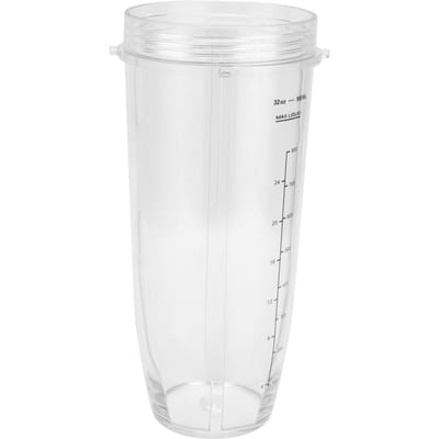 Tasse de Rechange 32oz Tasse de Blender Récipient Adapté pour Blender Nutri Ninja 1000W Accessoires white