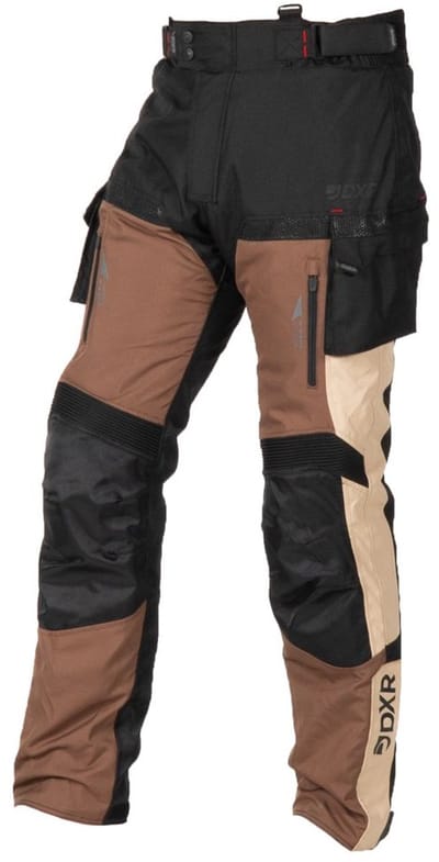 MOTOBLOUZ Motorbroek ROADTRIP BROEK Mannen Zwart/zand/bruin S CE-gekeurd
