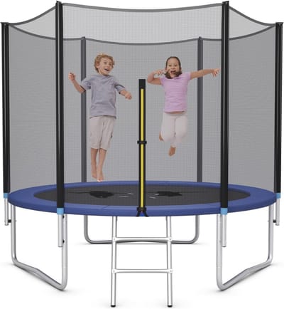 Trampoline net - 180 cm - buitenrand - AP Sport - Zwart